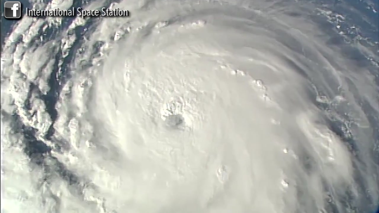 Hurricane Florence captured on camera in stunning picture from International Space Station | abc13.com