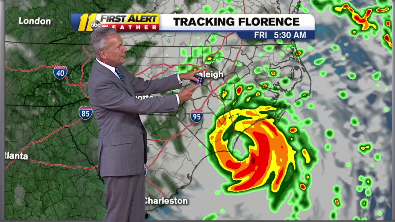 RALEIGH WEATHER: How will Hurricane Florence impact the Triangle