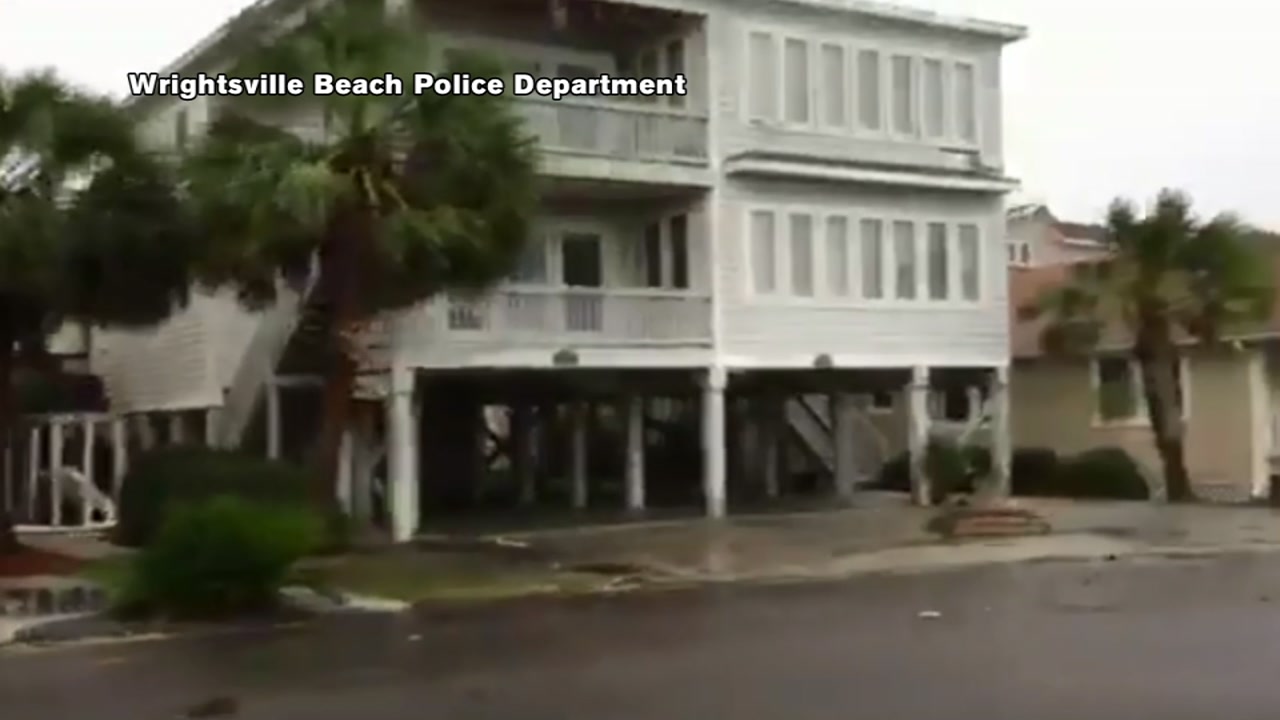 Florence Police Release Video Showing Damage Flooding In Florence Police Release Video Showing Damage Flooding In Wrightsville Beach Abc11