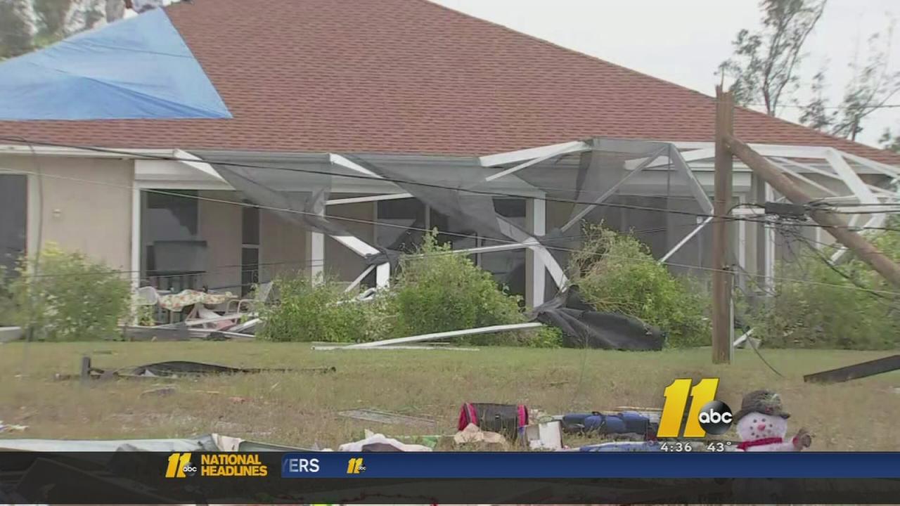 Cleanup continues after tornado wrecks town in Florida
