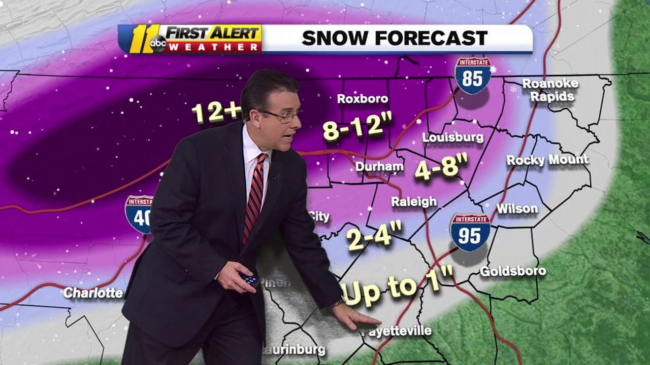NC snow Schools,businesses close ahead of winter weather