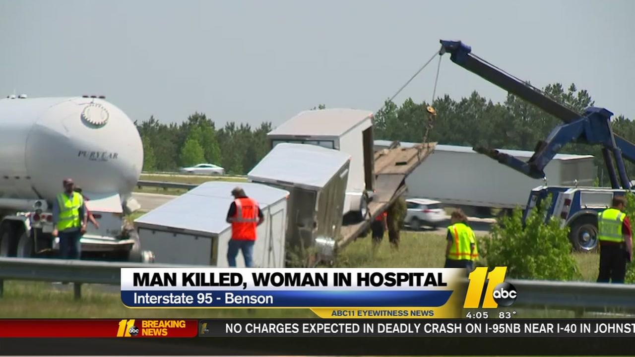 One killed in I95 accident near Benson