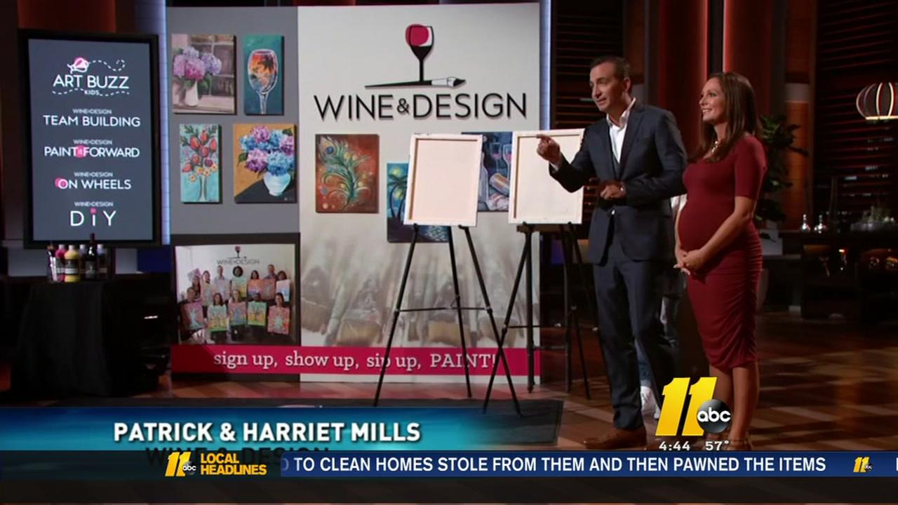 Raleigh's Wine & Design featured on 'Shark Tank'