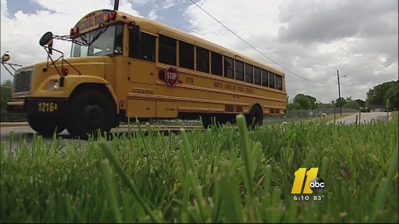 Wake County School Bus Drivers Prep for First Day of Class