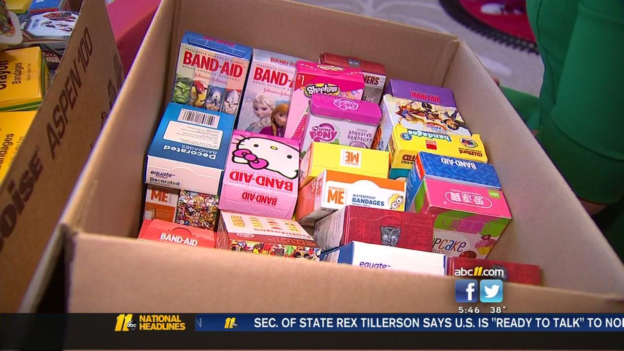 15,500 bandaids donated to help kids with cancer
