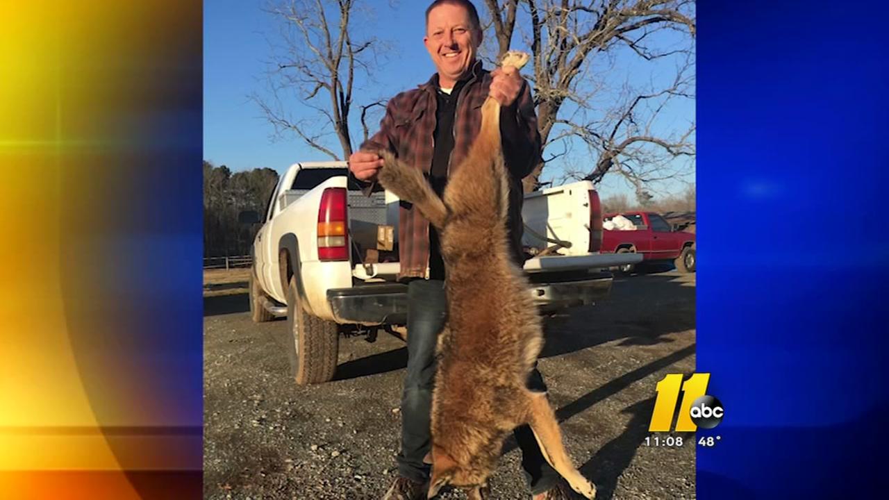 Man kills coyote he says was threatening his family