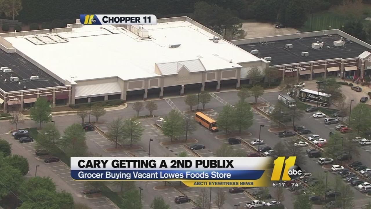 Publix To Vacant Lowes Foods In Cary Abc11