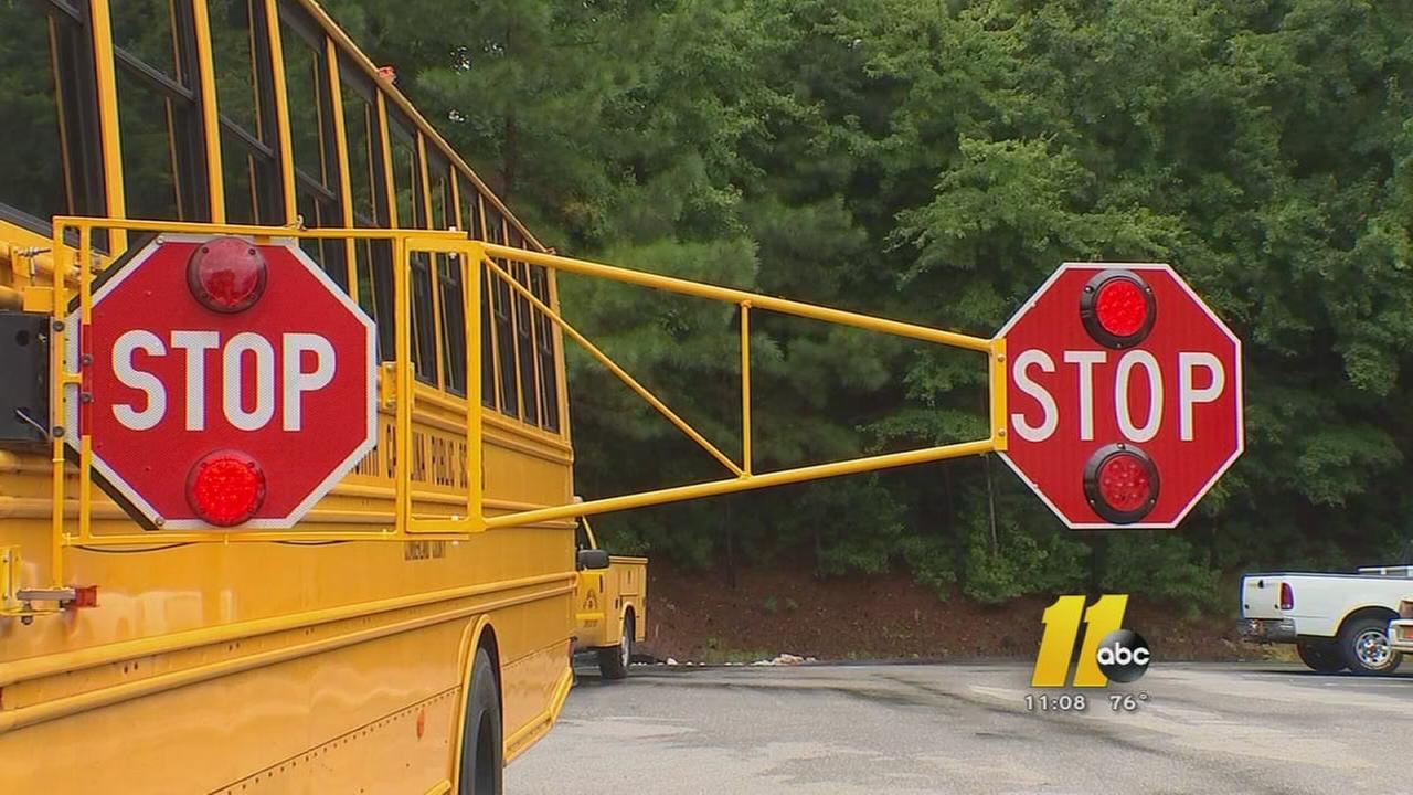 Cumberland testing 6foot school bus stop arm