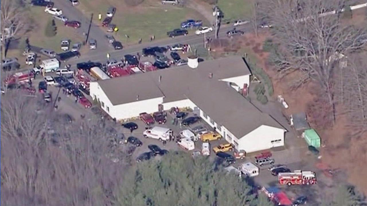 Sandy Hook Elementary School demolition begins