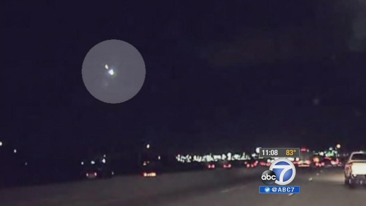 Meteor sighting reported by Southern California residents