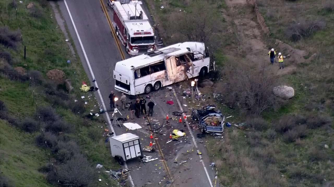 Yucaipa crash US orders immediate shutdown of bus company