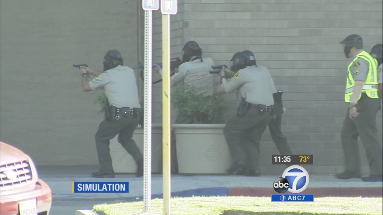 Active-shooter drill held at Los Cerritos Center abc7.com