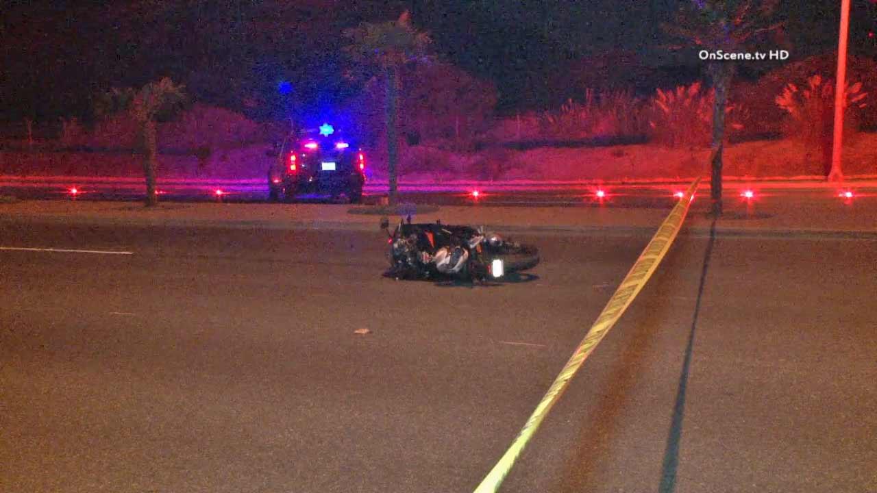 Motorcyclist killed in Newport Beach crash