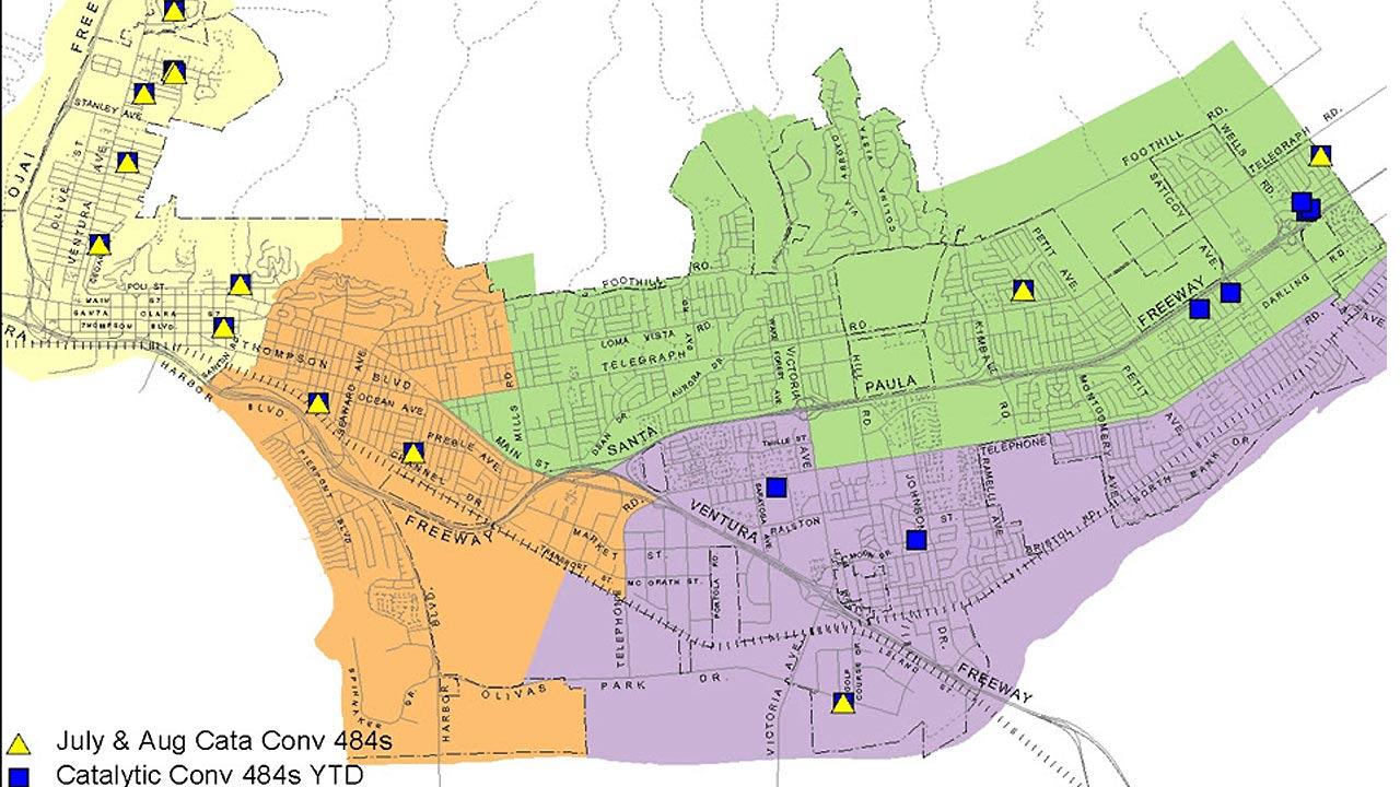 Police report catalyticconverter thefts rising in city of Ventura