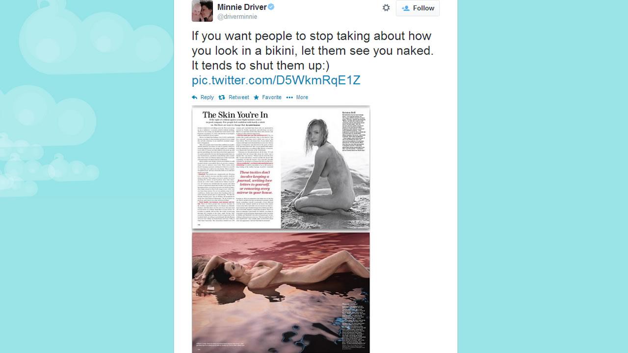 Can Minnie Driver naked opinion Words... super, Minnie Driver naked can ask