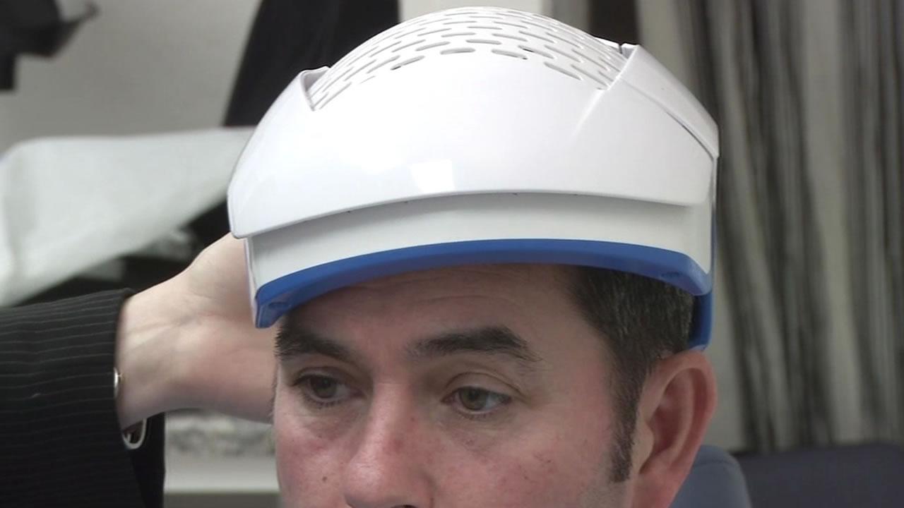 Helmet newest treatment to battle hair loss | abc7news.com