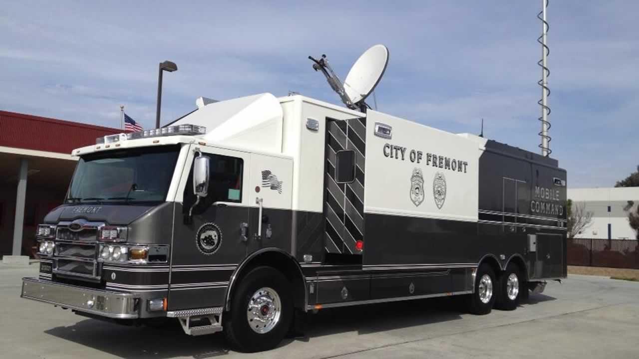 Fremont police, fire officials unveil new public safety mobile command ...