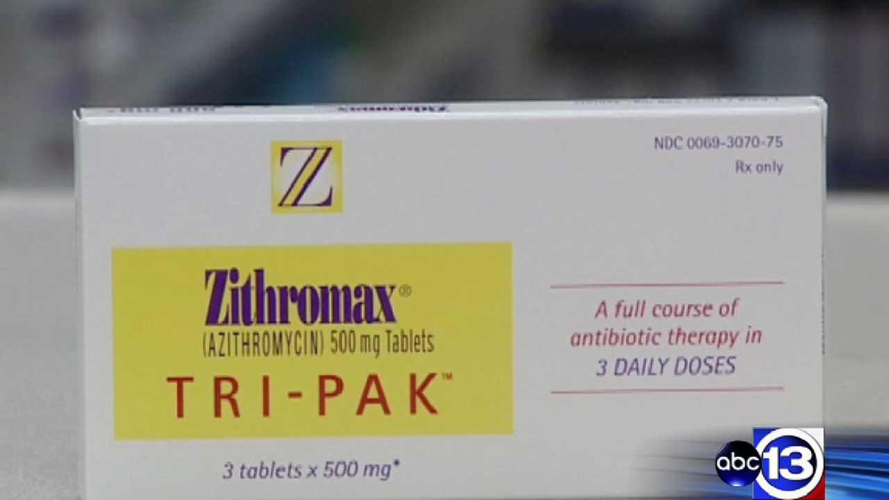 Azithromycin Aka Zithromax Or Z Pak Subject Of Heart Warning Issued 