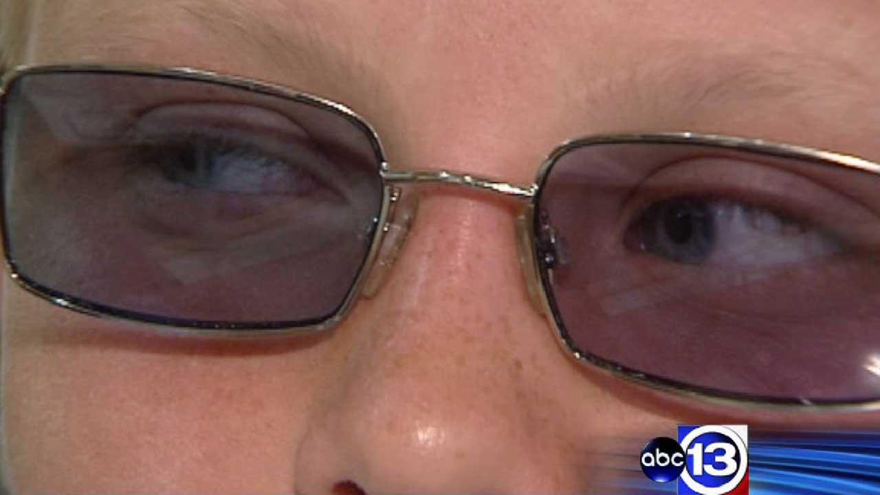 Prescription tinted glasses called ChromaGen lenses helping ease