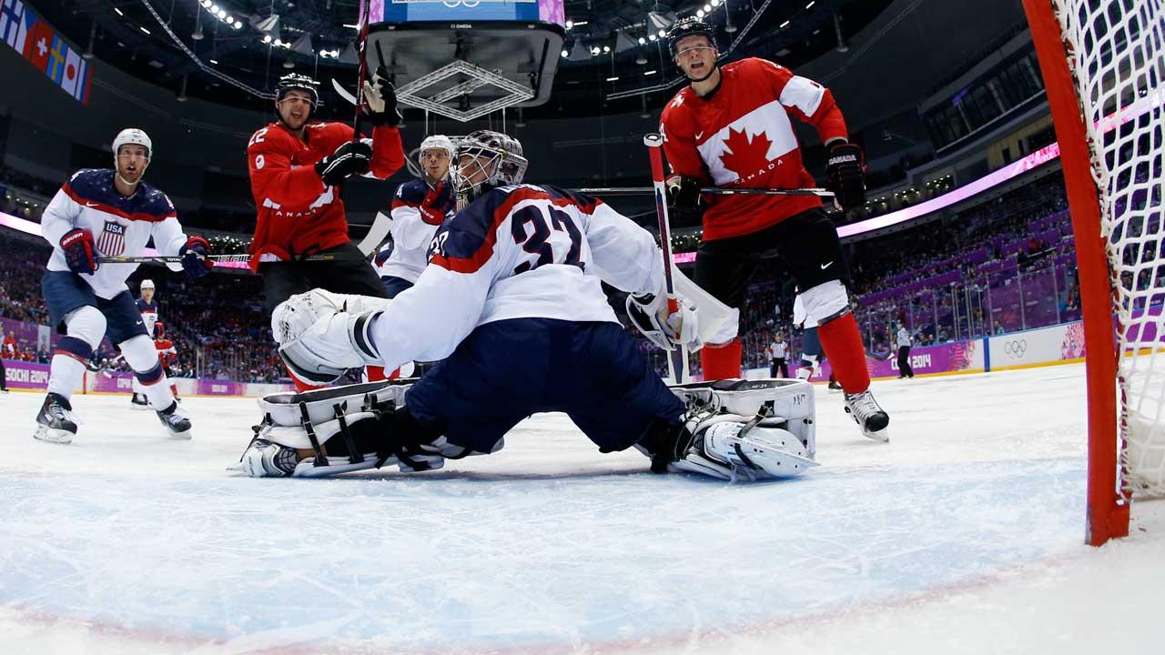 Usa Loses To Canada In Olympic Hockey