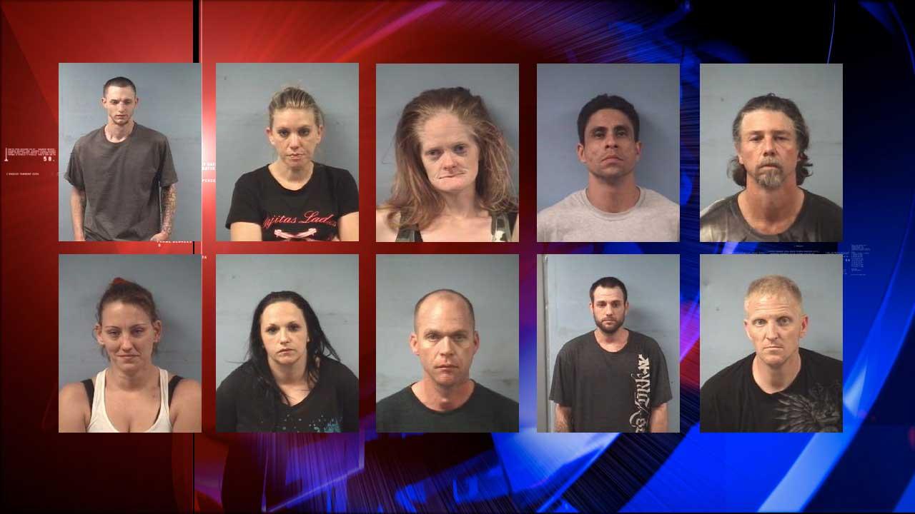 Friendswood Police Arrest Dozen For Crystal