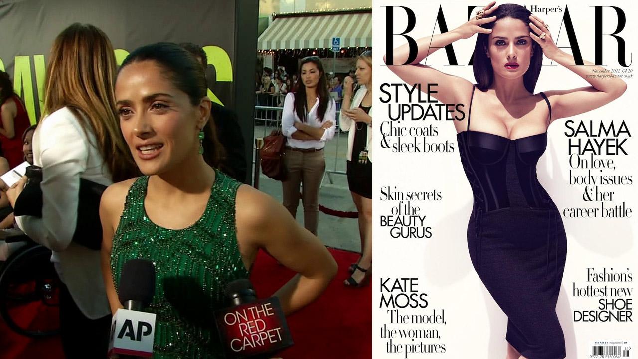 2019 year - Salma Hayek Harpers Bazaar, November 2012 Salma Hayek Harpers Bazaar, November 2012 - 2019 year