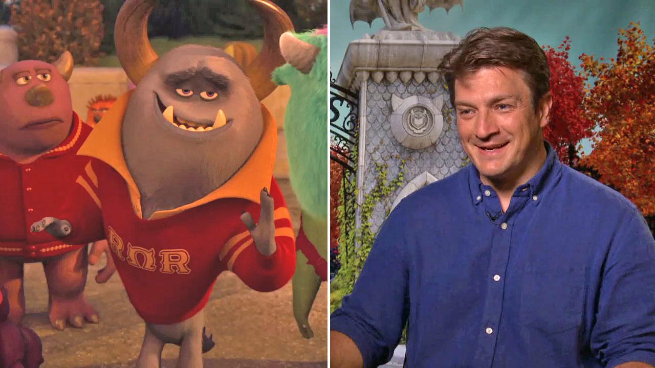 Nathan Fillion - voice actor of Johnny from "Monster University" ...