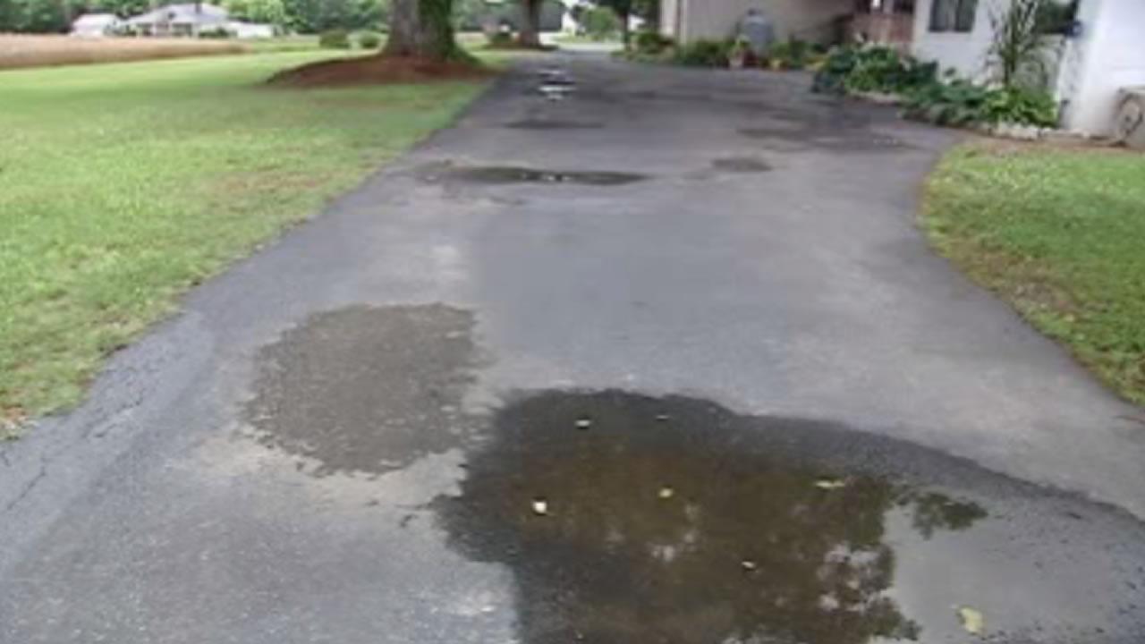 Man says driveway got bad sealant job