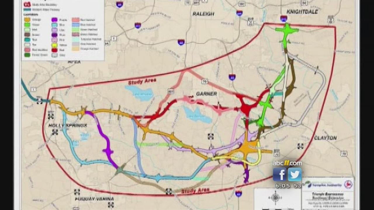 North Carolina DOT looking at all 540 highway project paths | abc11.com