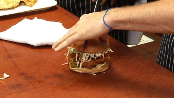 Complete Episode: Cornflake Crusted Fried Chicken Sandwich