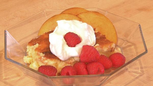 Meyer Lemon Buttermilk Pudding Cake