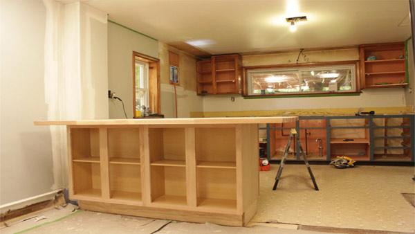 Diy Kitchen Island Knock It Off The Live Well Network