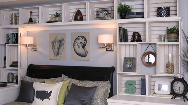 Diy Built In Bookshelves Knock It Off The Live Well Network