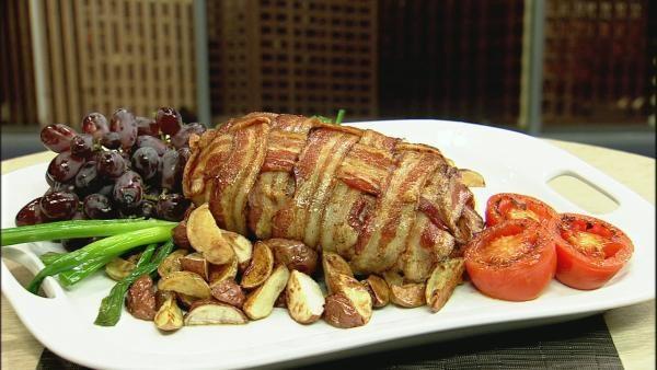Bacon Weave Pork Roast