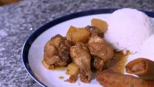 Yvonne de los Reyes shares her family recipe for Chicken Adobo, a traditional Filipino dish.