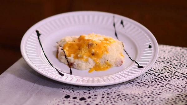 Loaded Mashed Potatoes with Horseradish