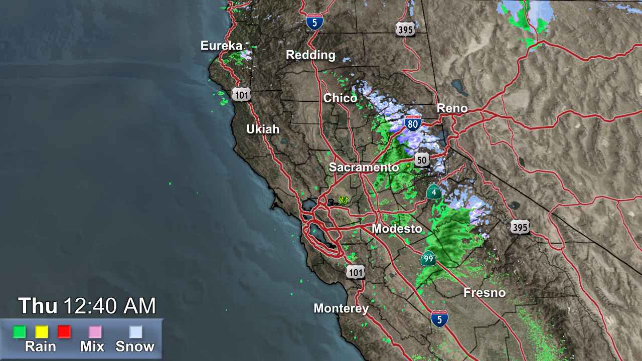 Bay Area Doppler Weather Map Map